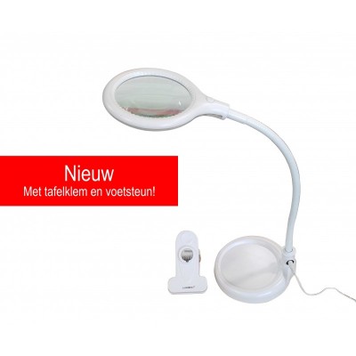 Loeplamp Met Tafelklem en GRATIS Tafelvoet( 30 Leds ) Loeplamp Met Tafelklem en GRATIS Tafelvoet( 30 Leds )